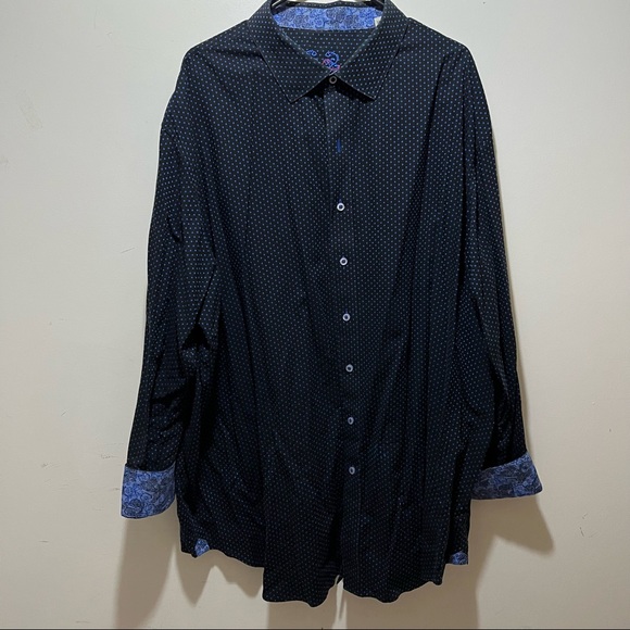 Robert Graham Polka Dot Dress Shirt - Picture 1 of 8